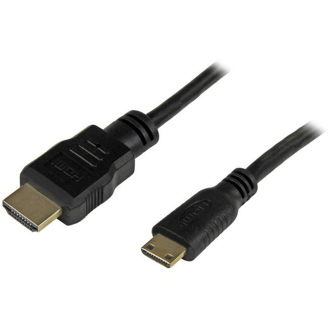 StarTech.com 6 ft High Speed HDMI® Cable with Ethernet- HDMI to HDMI Mini- M/M Default Title