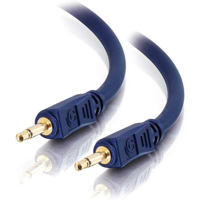 C2G 1.5ft Velocity 3.5mm M/M Mono Audio Cable