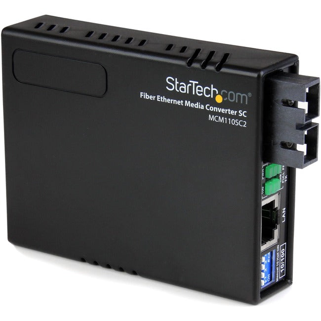 StarTech.com 10/100 Fiber to Ethernet Media Converter Multi Mode SC 2 km Default Title