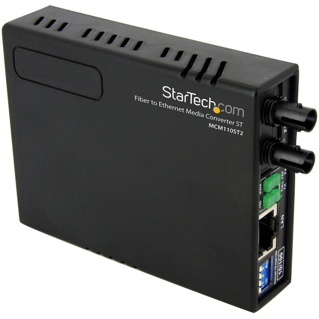 StarTech.com 10/100 Multi Mode Fiber Copper Fast Ethernet Media Converter ST 2 km