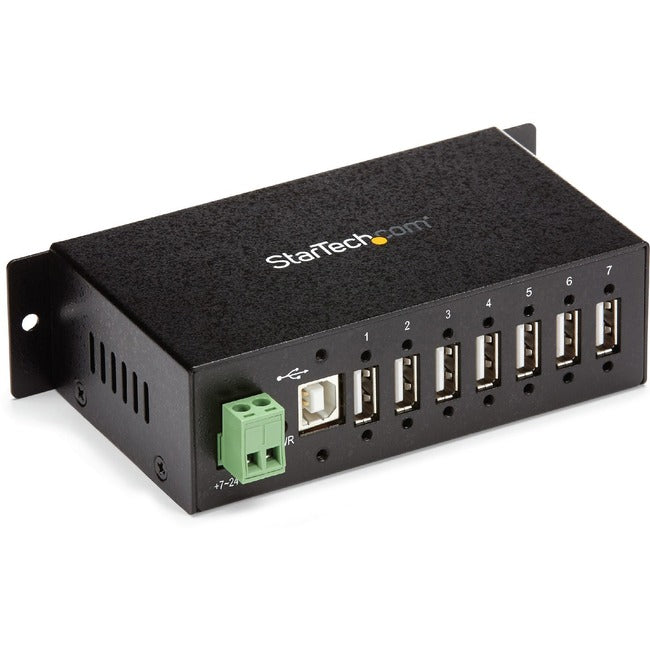StarTech.com Mountable Rugged Industrial 7 Port USB Hub Default Title