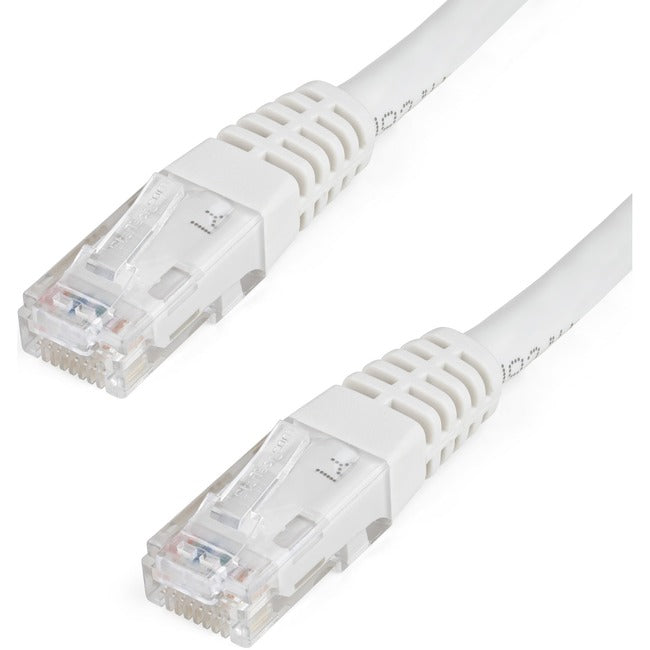StarTech.com 6 ft White Molded Cat6 UTP Patch Cable - ETL Verified Default Title