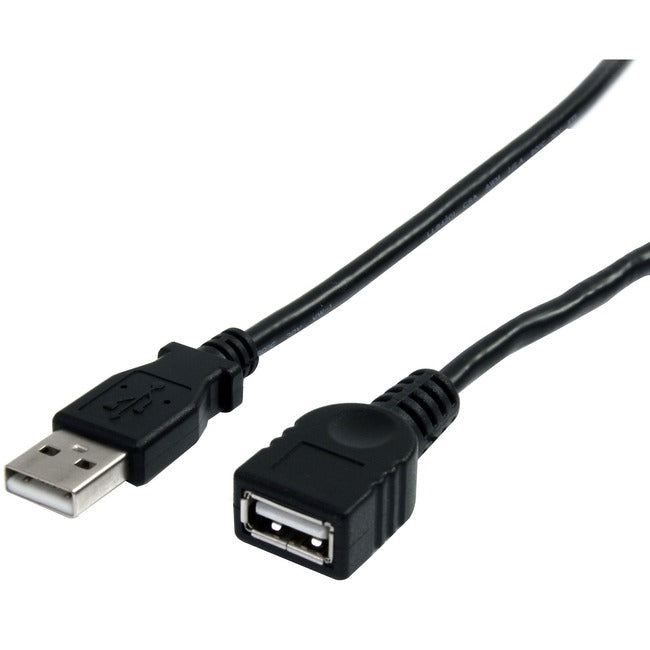 StarTech.com 10 ft Black USB 2.0 Extension Cable A to A - M/F Default Title