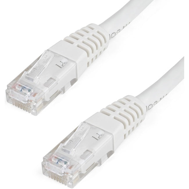 StarTech.com 25 ft White Molded Cat6 UTP Patch Cable - ETL Verified