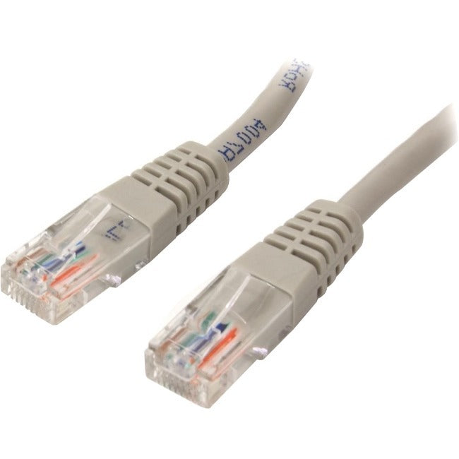 StarTech.com 15 ft Gray Molded Cat5e UTP Patch Cable Default Title