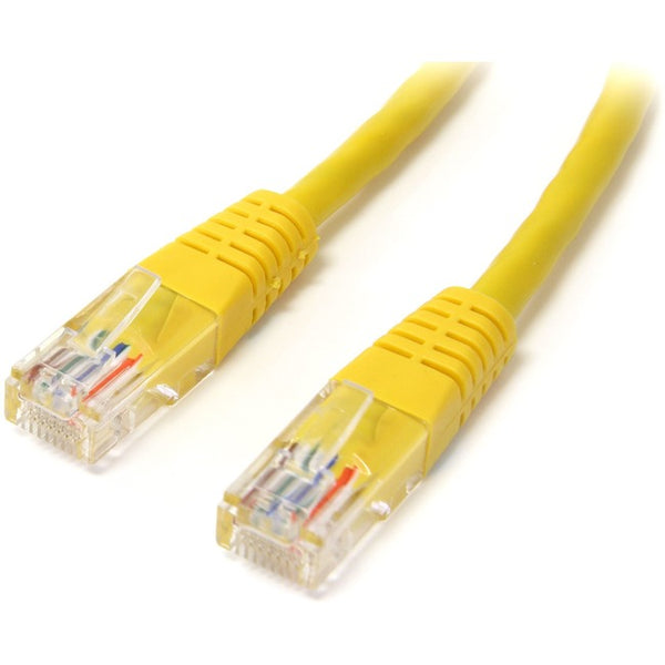 StarTech.com 10 ft Yellow Molded Cat5e UTP Patch Cable Default Title