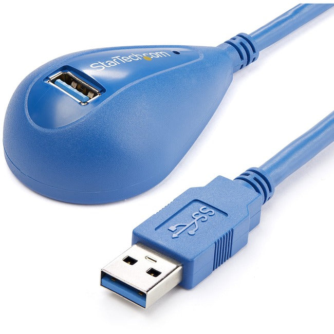 StarTech.com 5 ft Desktop SuperSpeed USB 3.0 Extension Cable - A to A M/F Default Title