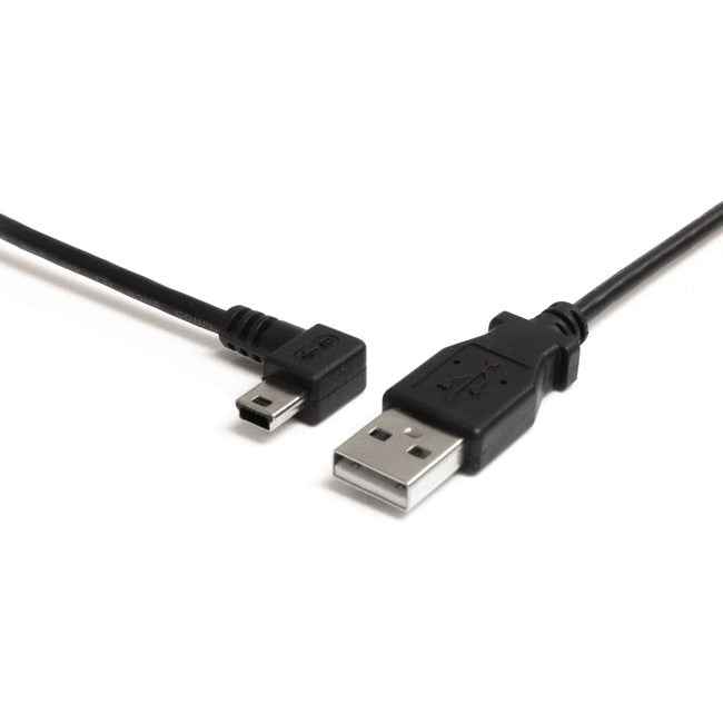 StarTech.com 6 ft Mini USB Cable - A to Left Angle Mini B Default Title
