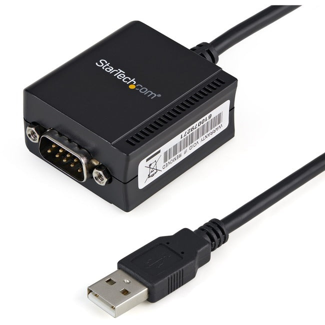 StarTech.com 1 Port FTDI USB to Serial RS232 Adapter Cable with COM Retention Default Title