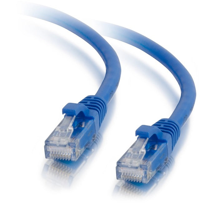 C2G 15ft Cat5e Snagless Unshielded (UTP) Network Patch Ethernet Cable-Blue Default Title