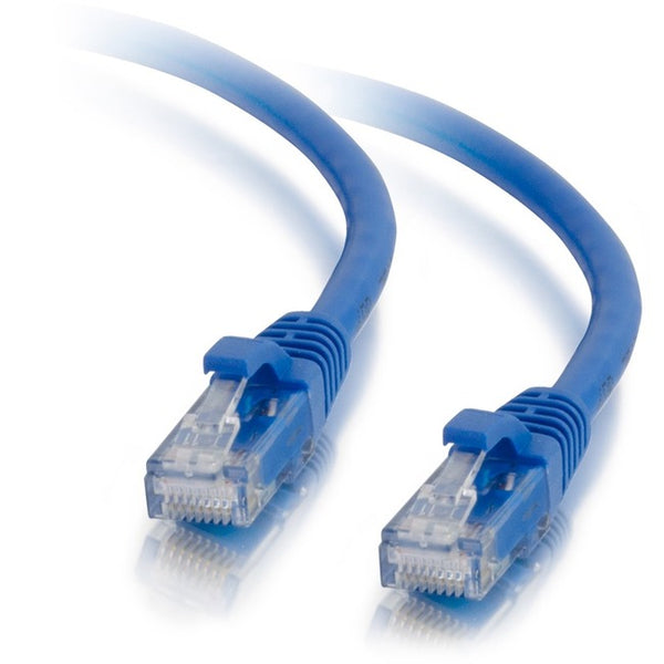C2G 15ft Cat5e Snagless Unshielded (UTP) Network Patch Ethernet Cable-Blue Default Title