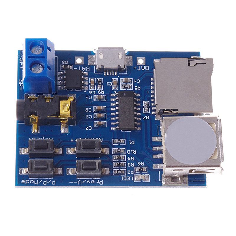 Lossless Decoders Decoding Power Amplifier Mp3 Player Audio Module Mp3 Decoder Board support TF Card USB
