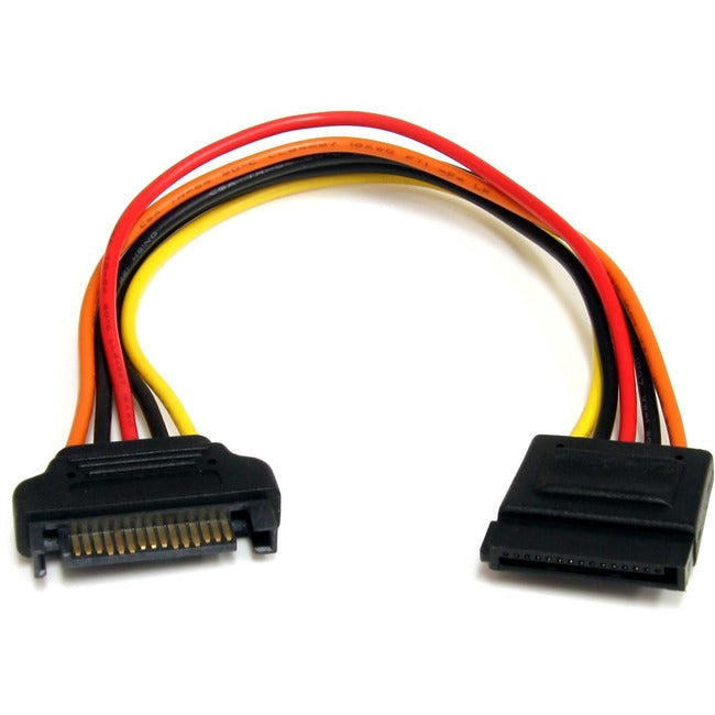 StarTech.com 8in 15 pin SATA Power Extension Cable