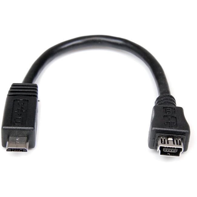 StarTech.com 6in Micro USB to Mini USB Adapter Cable M/F Default Title