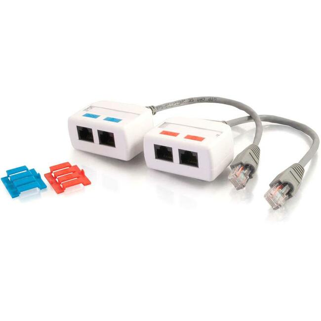 C2G RJ45 Network Combiner Kit Default Title