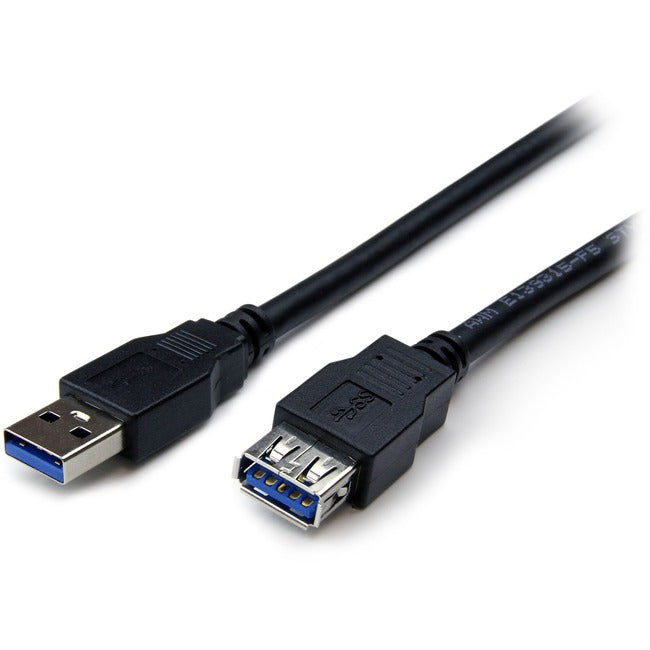 StarTech.com 6 ft Black SuperSpeed USB 3.0 Extension Cable A to A - M/F Default Title