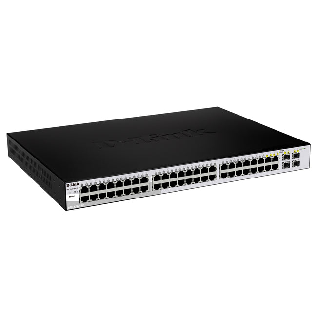 D-Link DGS-1210-52 Websmart Gigabit Switch with 48 1000Base-T and 4 SFP Ports Default Title