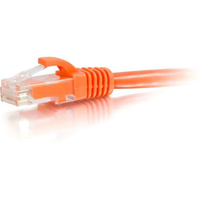 C2G-2ft Cat6 Snagless Unshielded (UTP) Network Patch Cable - Orange