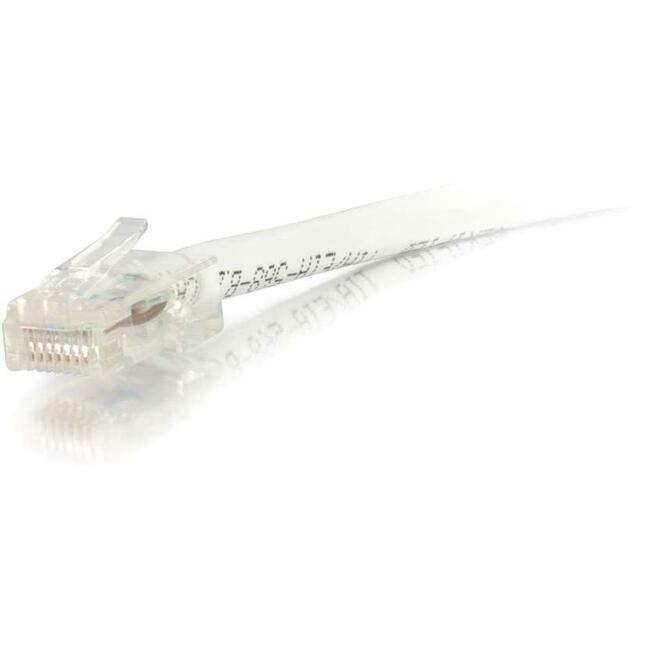 C2G-100ft Cat6 Non-Booted Unshielded (UTP) Network Patch Cable - White