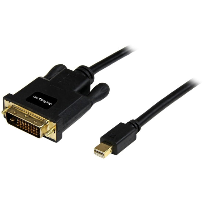 StarTech.com 6 ft Mini DisplayPort to DVI Adapter Converter Cable - Mini DP to DVI 1920x1200 - Black