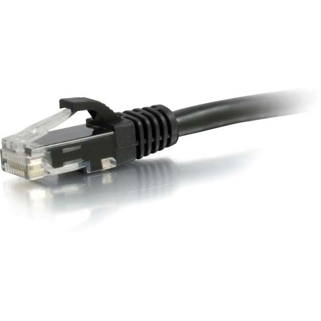 C2G 1ft Cat6a Snagless Unshielded (UTP) Network Patch Ethernet Cable-Black