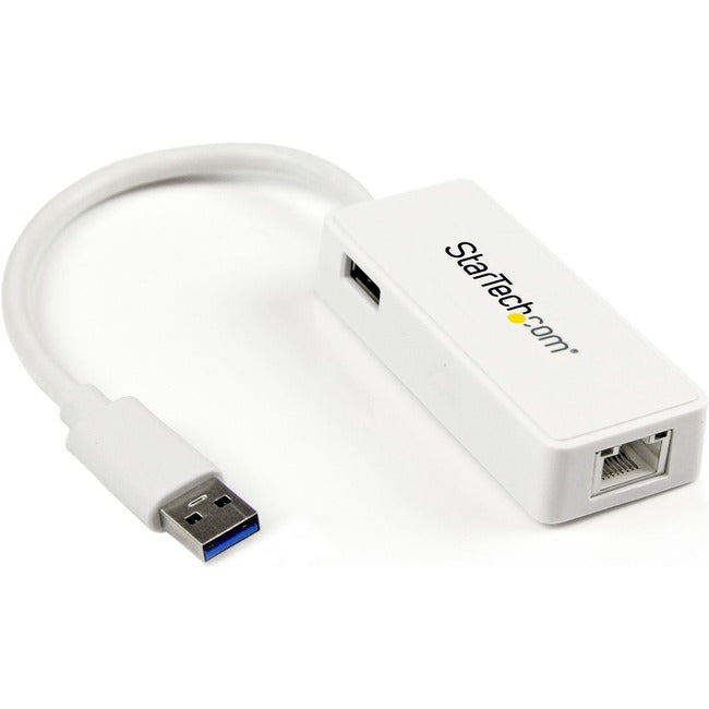 StarTech.com USB 3.0-zu-Gigabit-Ethernet-Adapter-NIC mit USB-Anschluss – Weiß