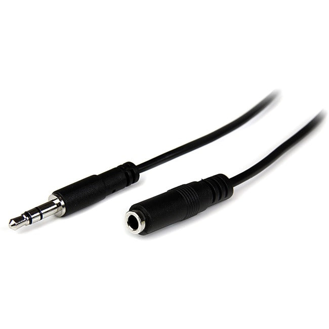 StarTech.com 2m Slim 3.5mm Stereo Extension Audio Cable - M/F Default Title