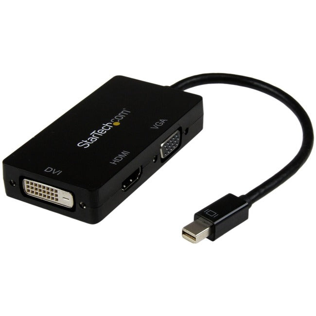 StarTech.com Mini DisplayPort Adapter - 3-in-1 - 1080p - Monitor Adapter - Mini DP to HDMI / VGA / DVI Adapter Hub Default Title