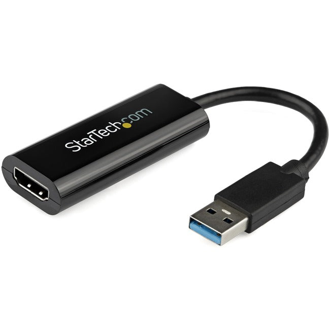 StarTech.com Slim USB 3.0 to HDMI External Video Card Multi Monitor Adapter - 1920x1200 / 1080p Default Title