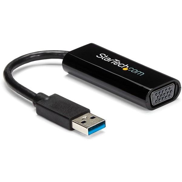 StarTech.com Slim USB 3.0 to VGA External Video Card Multi Monitor Adapter - 1920x1200 / 1080p Default Title