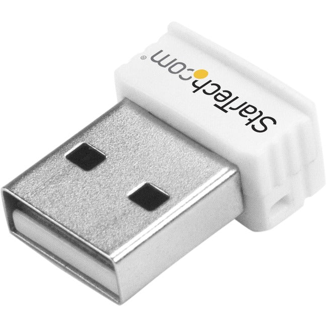 StarTech.com USB 150Mbps Mini Wireless N Network Adapter - 802.11n/g 1T1R USB WiFi Adapter - White Default Title