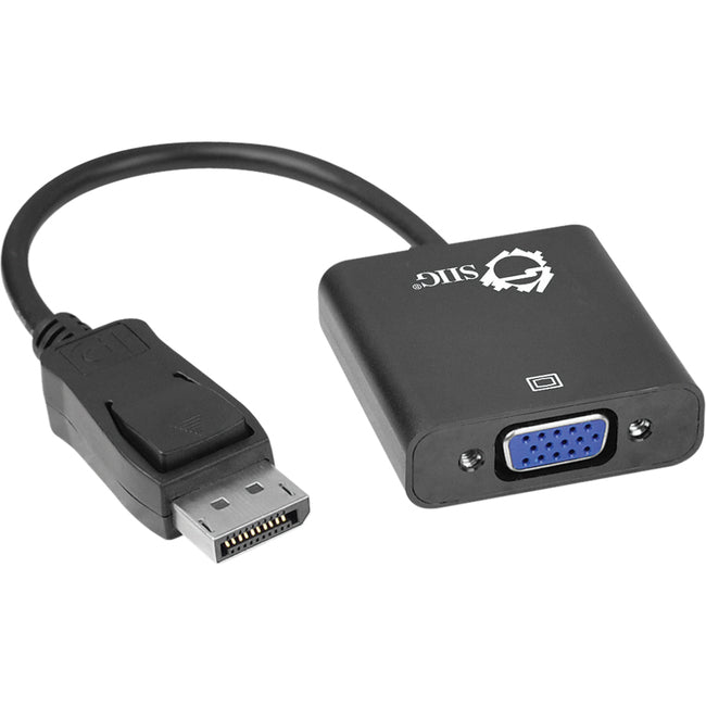 SIIG DisplayPort to VGA Adapter Converter