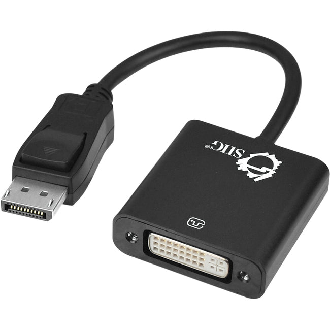 SIIG DisplayPort to DVI Adapter Converter