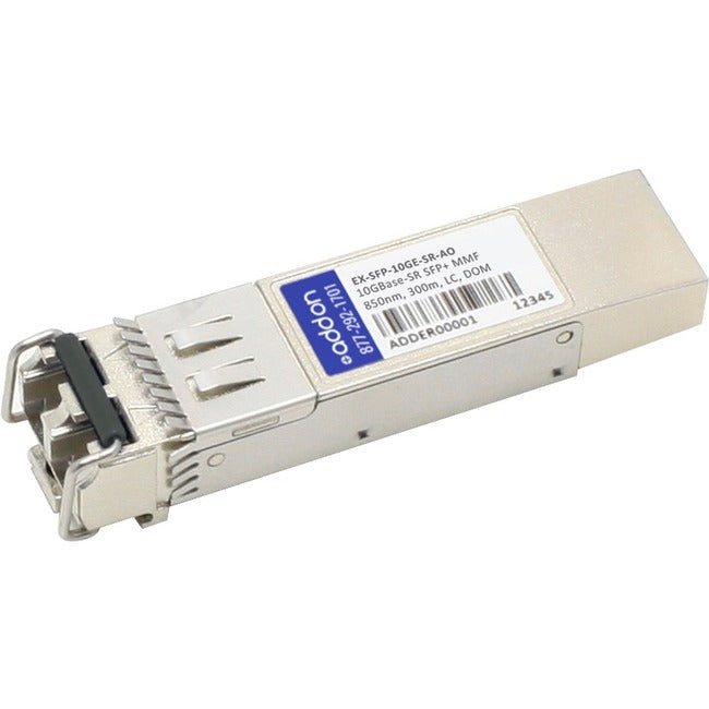 AddOn Juniper Networks EX-SFP-10GE-SR-kompatibler TAA-konformer 10GBase-SR SFP+-Transceiver (MMF, 850 nm, 300 m, LC, DOM)