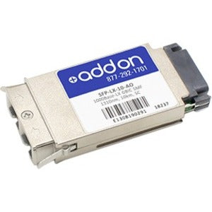 AddOn ZyXEL SFP-LX-10 Compatible TAA Compliant 1000Base-LX SFP Transceiver (SMF, 1310nm, 10km, LC)