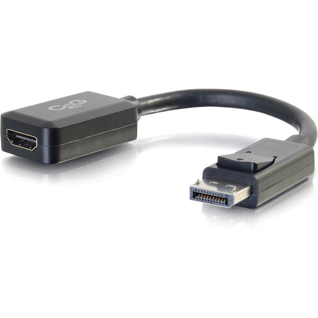 C2G 8in DisplayPort to HDMI Adapter - DP to HDMI - M/F Black Default Title