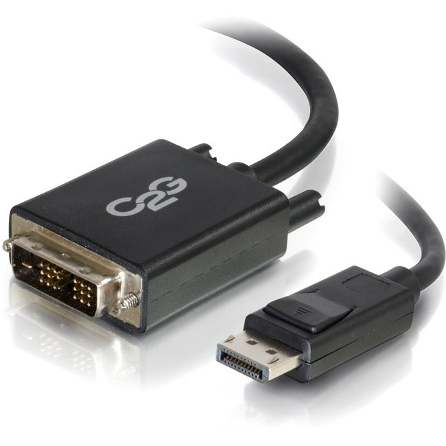 C2G 6ft DisplayPort to DVI Adapter Cable - DVI-D Single Link - Black