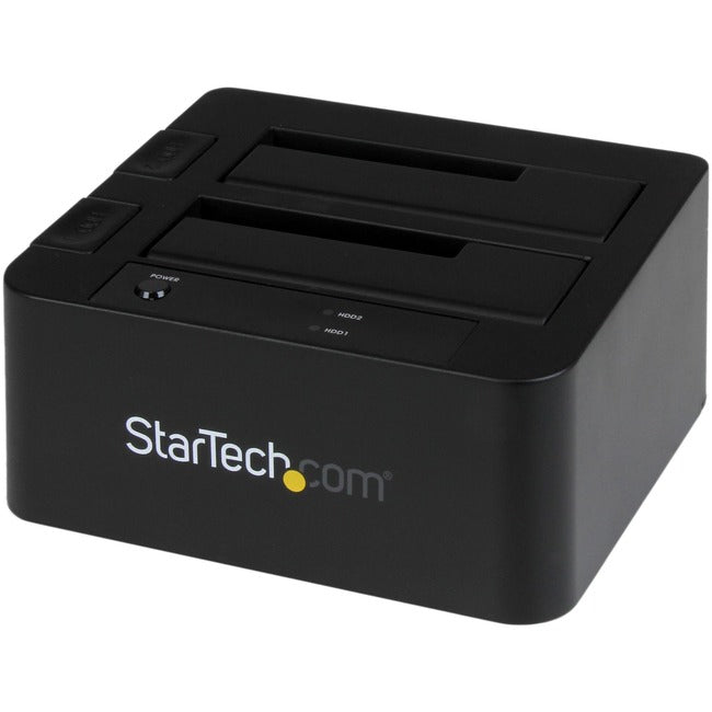 StarTech.com USB 3.0 / eSATA Dual Hard Drive Docking Station with UASP for 2.5/3.5in SATA SSD / HDD - SATA 6 Gbps Default Title