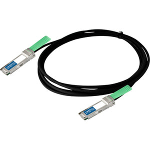 AddOn Arista Networks CAB-QQ-3M-kompatibles TAA-konformes 40GBase-CU QSFP+-zu-QSFP+-Direct-Attach-Kabel (passives Twinax, 3 m)