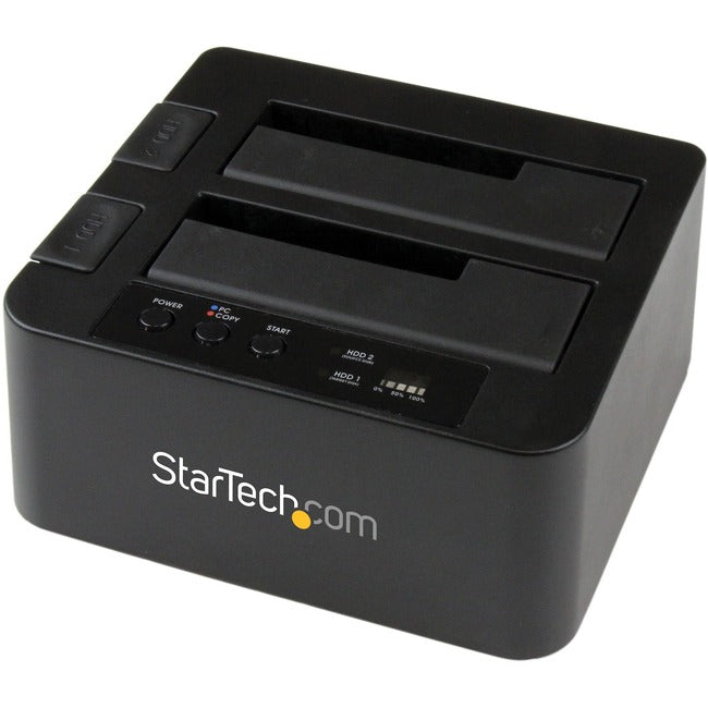 StarTech.com eSATA / USB 3.0 Hard Drive Duplicator Dock - Standalone HDD Cloner with SATA 6Gbps for fast-speed duplication Default Title