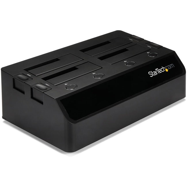 StarTech.com USB 3.0 to 4-Bay SATA 6Gbps Hard Drive Docking Station w/ UASP & Dual Fans - 2.5/3.5in SSD / HDD Dock Default Title