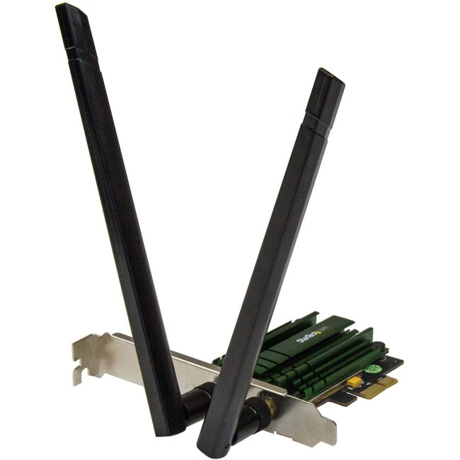 StarTech.com PCI Express AC1200 Dual Band Wireless-AC Netzwerkadapter – PCIe 802.11ac WLAN-Karte