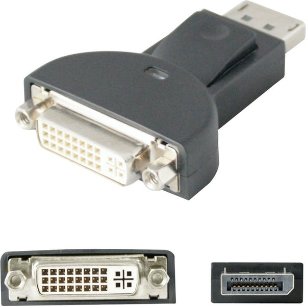 AddOn 5-Pack of DisplayPort Male to DVI-I Female Black Adapters (Requires DP++) Default Title