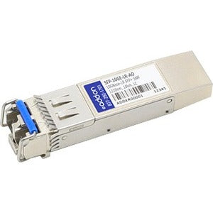 AddOn Aruba Networks SFP-10GE-LR-kompatibler TAA-konformer 10GBase-LR SFP+-Transceiver (SMF, 1310 nm, 10 km, LC, DOM)