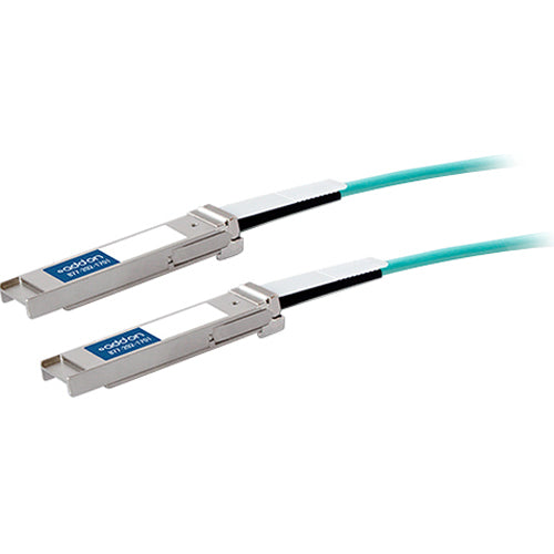 AddOn Mellanox MC2206310-003 Compatible TAA Compliant 40GBase-AOC QSFP+ to QSFP+ Direct Attach Cable (850nm, MMF, 3m)