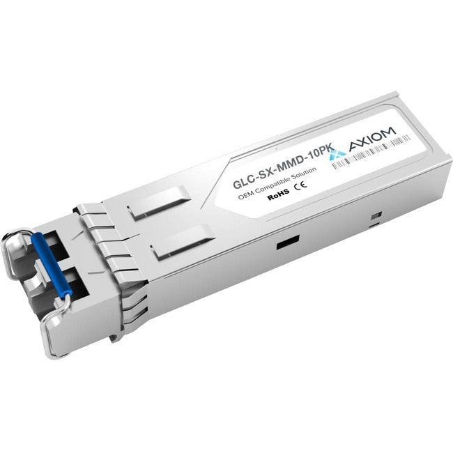 Axiom 1000BASE-SX SFP Transceiver w/ DOM for Cisco (10-Pack) - GLC-SX-MMD