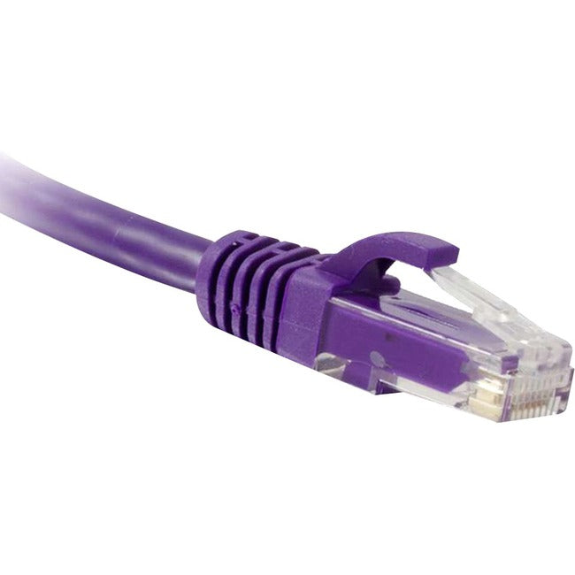 ENET Cat6 Purple 14 Foot Patch Cable with Snagless Molded Boot (UTP) High-Quality Network Patch Cable RJ45 to RJ45 - 14Ft Default Title