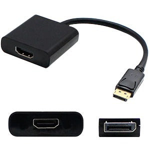 AddOn 8in Lenovo 0B47090 Compatible Mini-DisplayPort Male to DVI-I Female White Adapter Cable