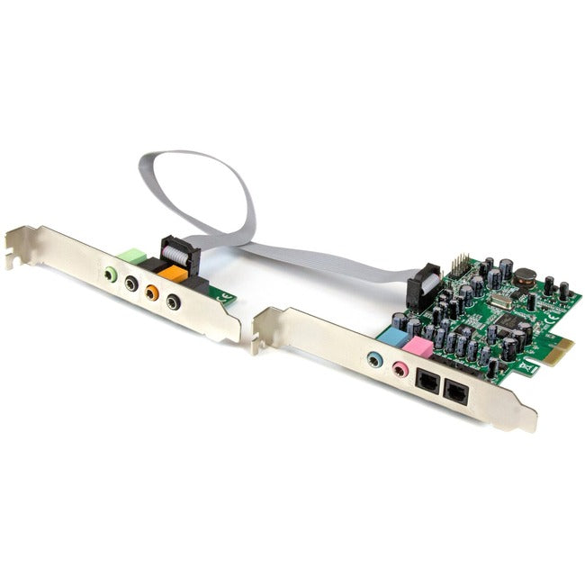 StarTech.com 7.1 Channel Sound Card - PCI Express - 24-bit - 192KHz