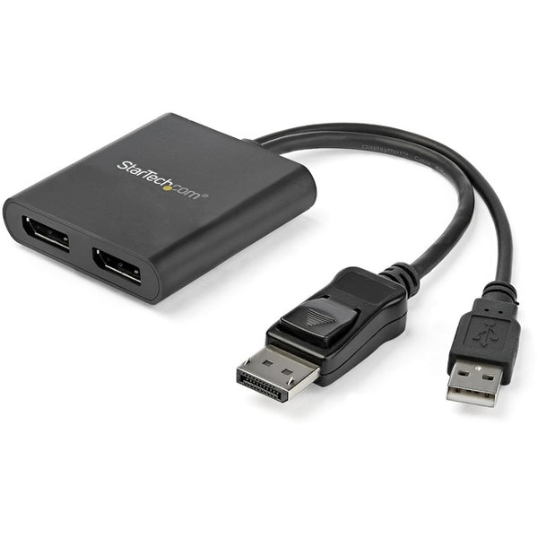 StarTech.com DisplayPort to DisplayPort Multi Monitor Splitter - 2-Port MST Hub - DP 1.2 to 2x DP MST Hub Default Title